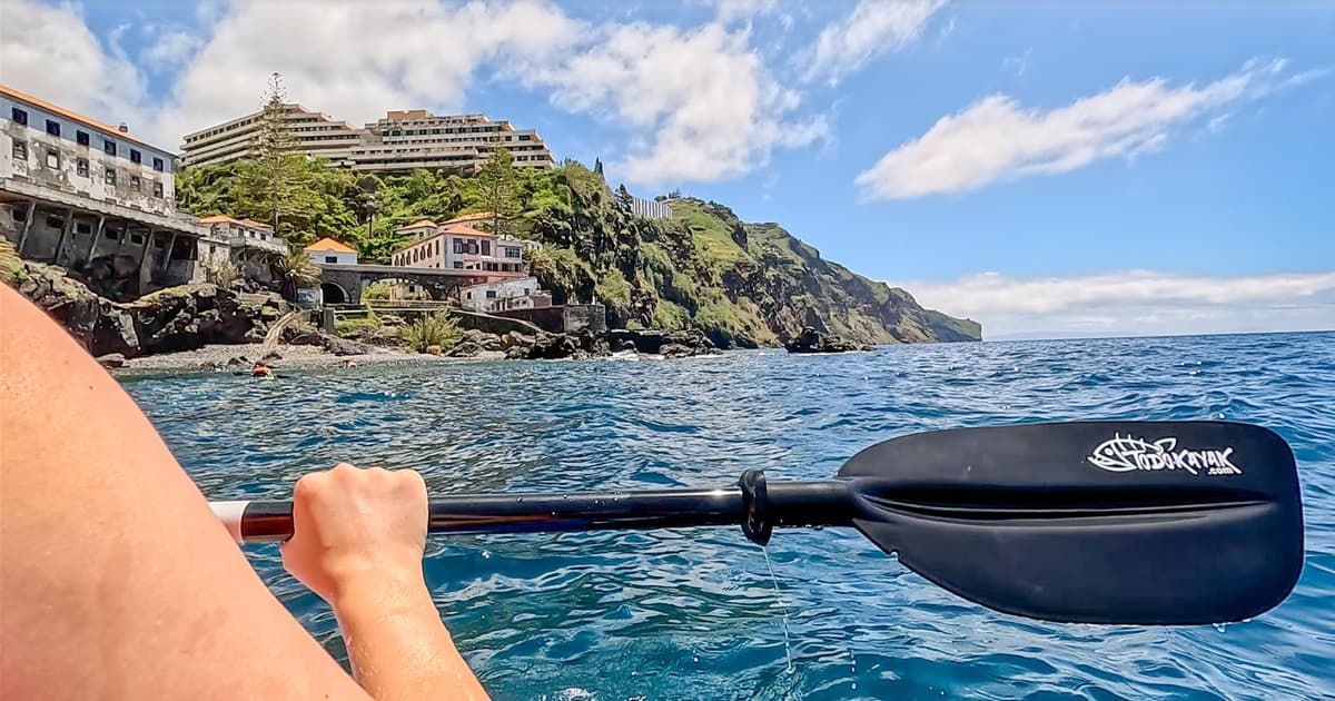 Kayak et snorkeling dans la réserve de Garajau